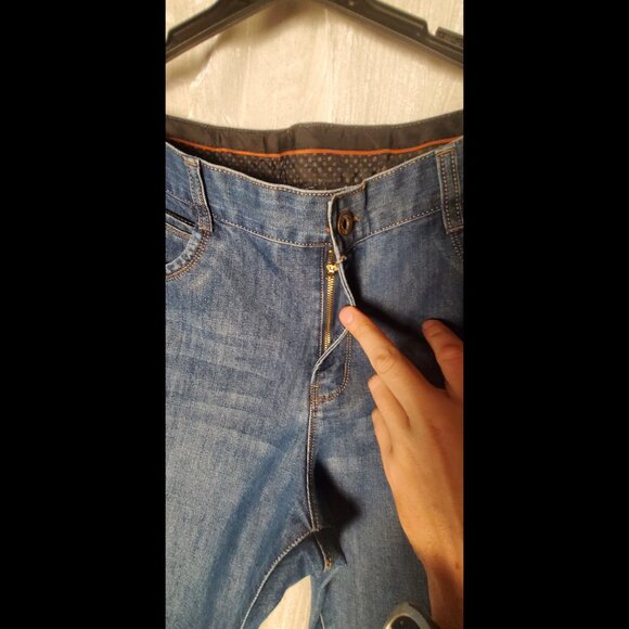 G&K Gecko Knight Men's Dark Wash Blue Jeans 38x32 Comfortable Fit - Picture 12 of 14